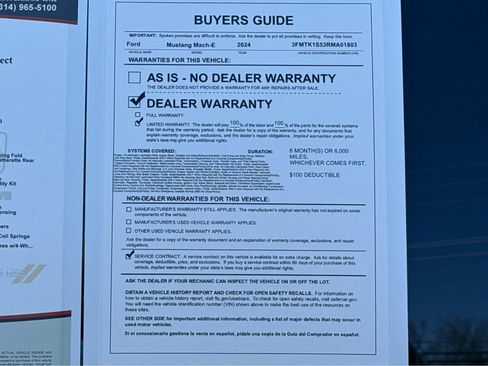 Used 2024 Ford Mustang Mach-E Select w/ Comfort Package Lite image 26