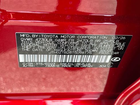 New 2026 Lexus IS 350 F Sport RWD image 25