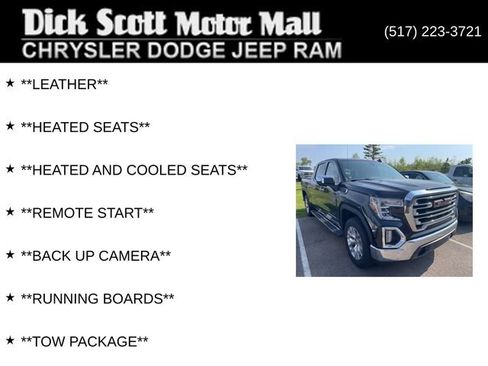 Used 2021 GMC Sierra 1500 SLT w/ SLT Premium Package AWD/4WD image 2