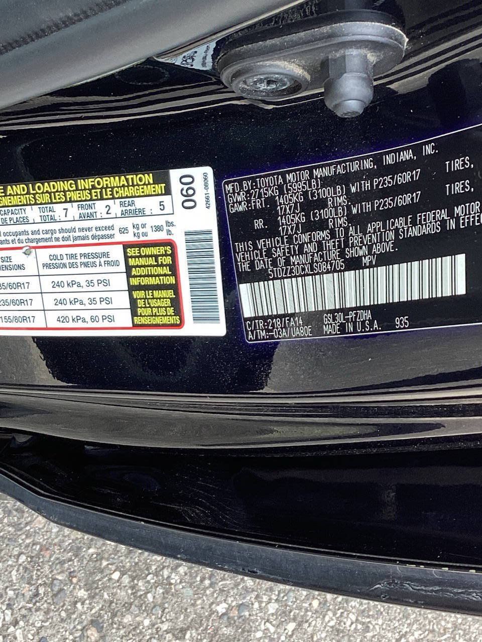 Used 2020 Toyota Sienna L FWD image 34