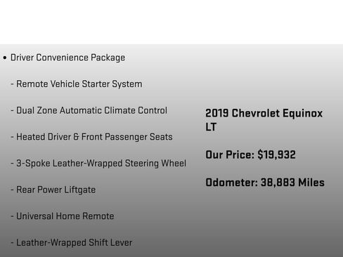 Used 2019 Chevrolet Equinox LT image 18