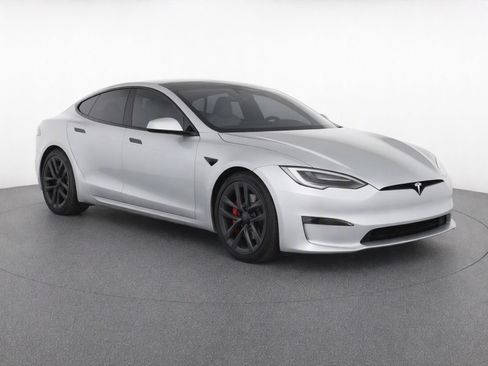 Used 2025 Tesla Model S Plaid AWD/4WD image 1