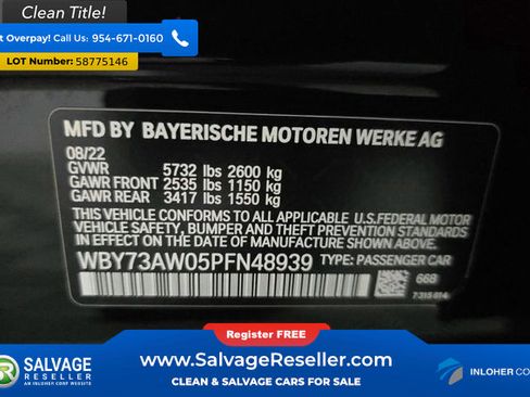 Used 2023 BMW i4 eDrive40 w/ Premium Package RWD image 13