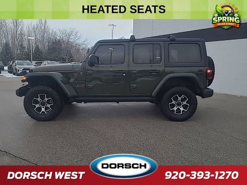 Used 2023 Jeep Wrangler Rubicon w/ LED Lighting Group image 2