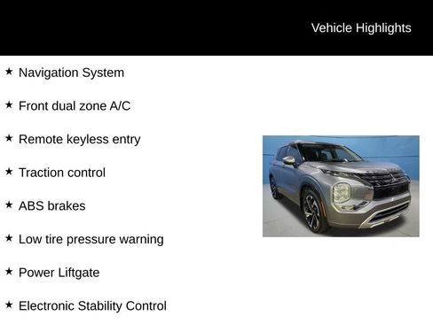 Used 2023 Mitsubishi Outlander SEL image 59