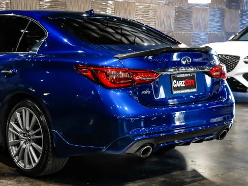 Used 2019 INFINITI Q50 Red Sport 400 w/ Sensory Package AWD/4WD image 14