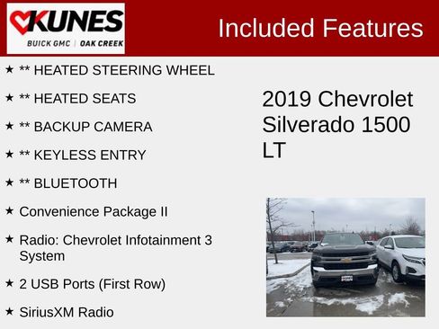 Used 2019 Chevrolet Silverado 1500 LT w/ All-Star Edition image 2