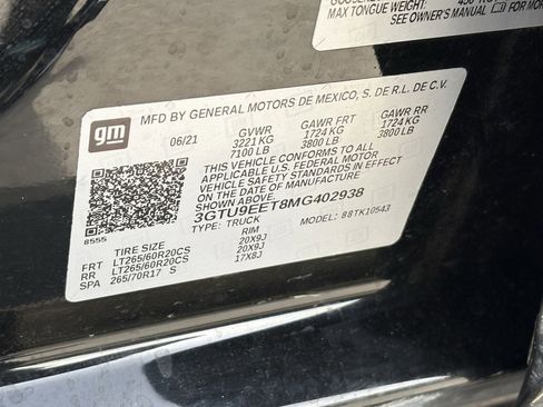 Used 2021 GMC Sierra 1500 AT4 image 32