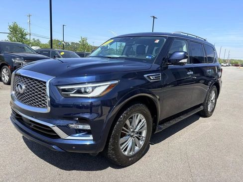 Used 2021 INFINITI QX80 Luxe RWD image 2