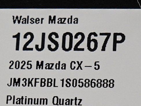 Used 2025 MAZDA CX-5 AWD 2.5 S w/ Select Package image 27