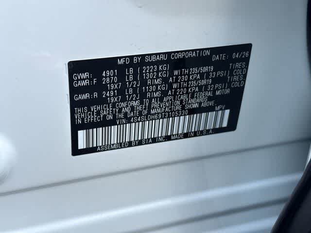 New 2026 Subaru Forester Sport w/ Onyx Edition AWD/4WD image 33