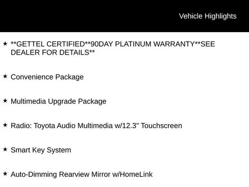 Used 2025 Toyota Camry SE w/ Multimedia Upgrade Package FWD image 2