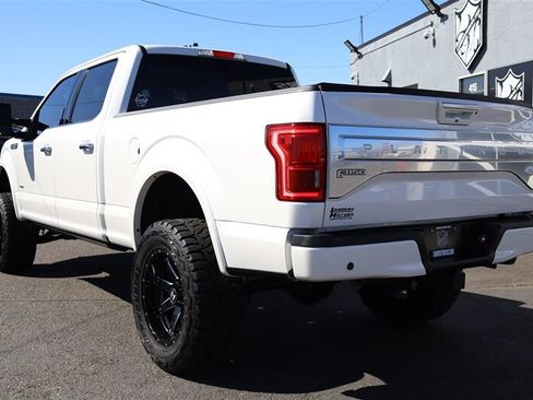 Used 2015 Ford F150 Platinum w/ Max Trailer Tow Package image 3