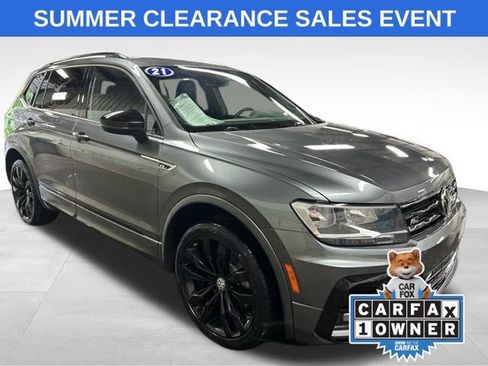 Used 2021 Volkswagen Tiguan SE R-Line AWD/4WD image 7