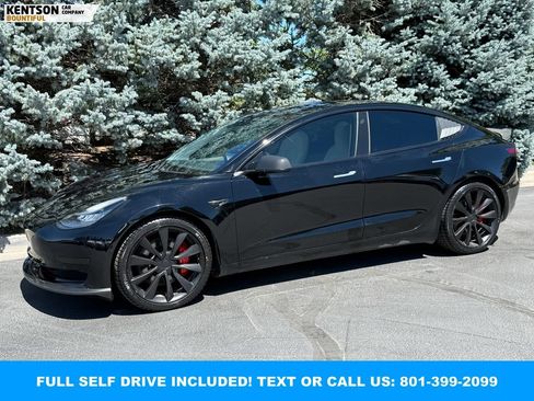 Used 2019 Tesla Model 3 Long Range AWD/4WD image 1