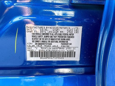New 2026 Nissan Sentra SR FWD image 22