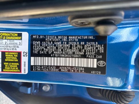 Used 2019 Toyota Camry SE w/ Audio Package image 30