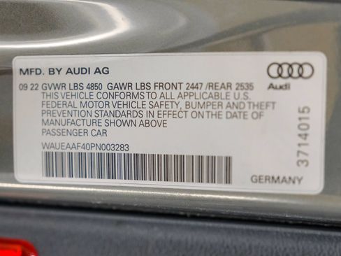 Used 2023 Audi A4 2.0T Premium Plus w/ Premium Plus Package AWD/4WD image 62