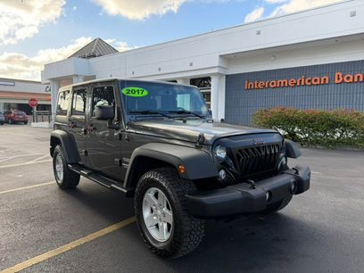 Used 2017 Jeep Wrangler Unlimited Sport w/ Quick Order Package 24S