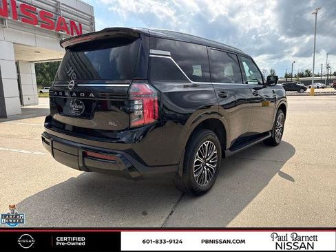 Certified 2025 Nissan Armada SL w/ Captain's Chari Seat Package RWD image 14