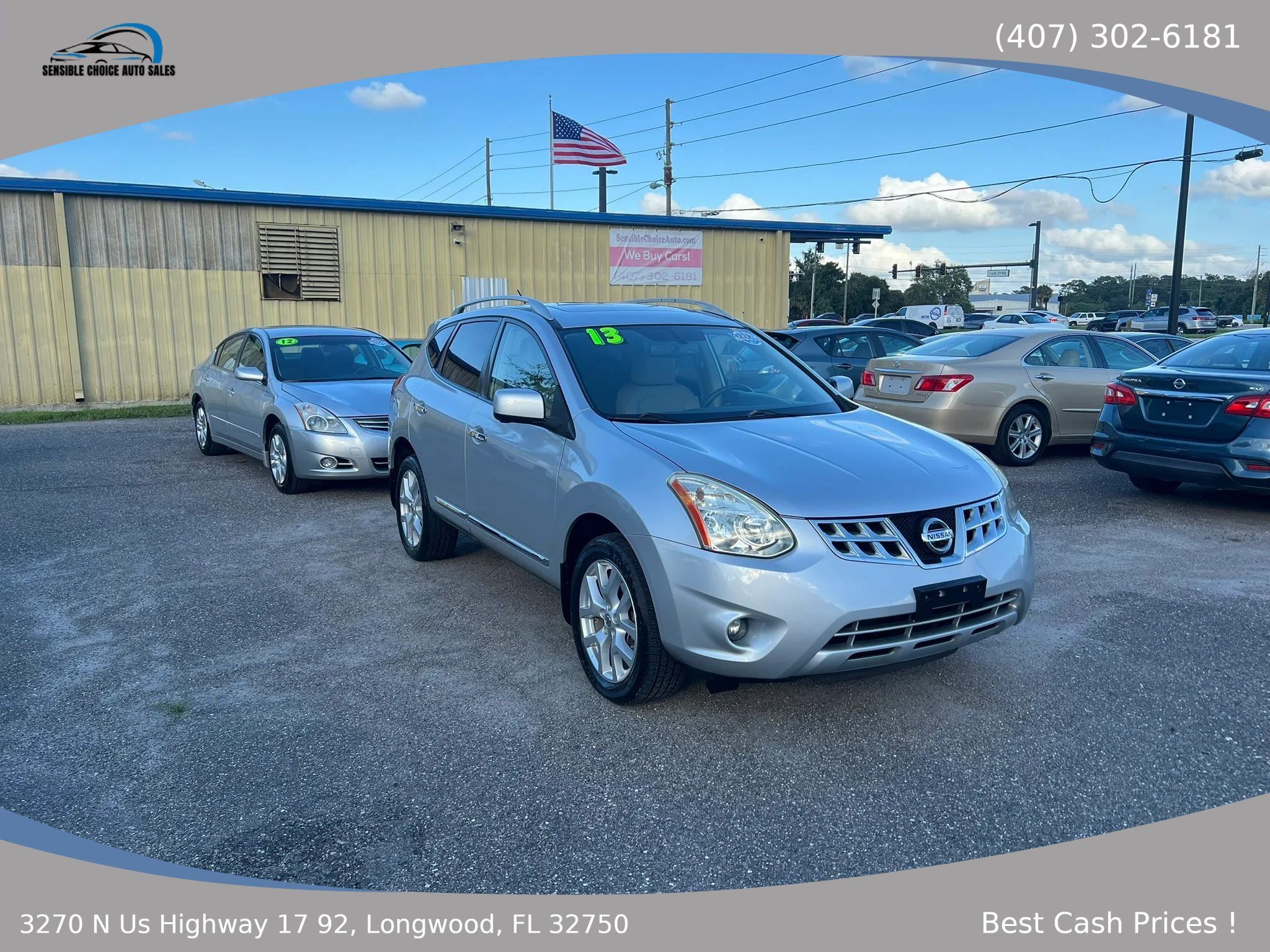 Used 2013 Nissan Rogue SL FWD image 1