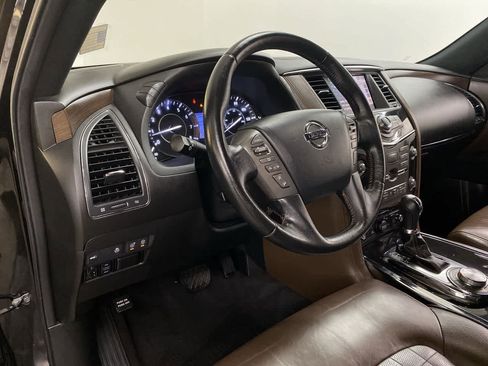 Used 2019 Nissan Armada Platinum w/ Captain's Chairs Package AWD/4WD image 2