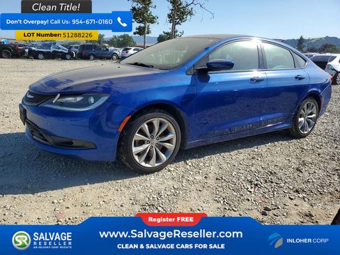 Used 2015 Chrysler 200 S w/ Navigation & Sound Group I AWD/4WD image 1