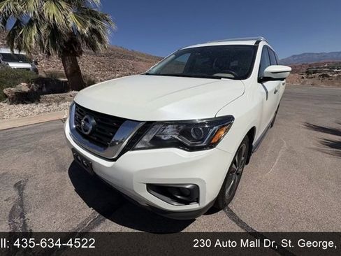 Used 2020 Nissan Pathfinder Platinum w/ Cargo Package AWD/4WD image 1