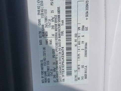 Used 2020 Ford F150 XLT w/ Equipment Group 301A Mid image 31