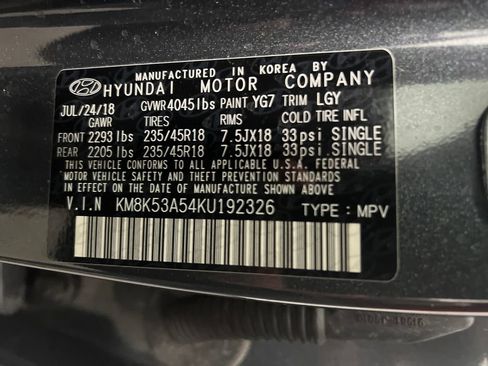 Used 2019 Hyundai Kona Ultimate FWD image 33