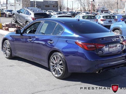 Used 2021 INFINITI Q50 Red Sport 400 image 21