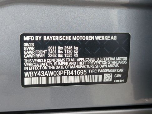 Used 2023 BMW i4 eDrive35 w/ Premium Package RWD image 44