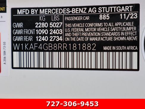 Certified 2024 Mercedes-Benz C 300 Sedan image 29