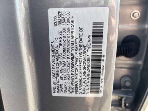 Certified 2023 Honda Pilot EX-L image 30