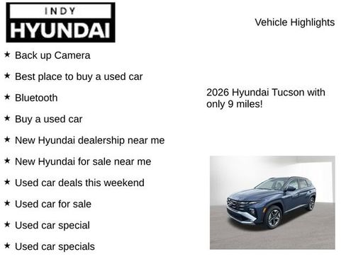 New 2026 Hyundai Tucson SEL AWD/4WD image 7
