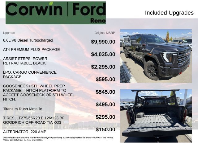 Used 2025 GMC Sierra 2500 AT4 w/ AT4 Premium Plus Package AWD/4WD image 3