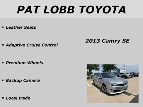 Used 2013 Toyota Camry SE FWD image 16