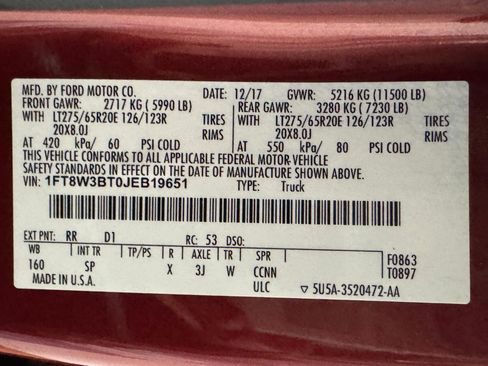 Used 2018 Ford F350 King Ranch w/ King Ranch Ultimate Package image 31