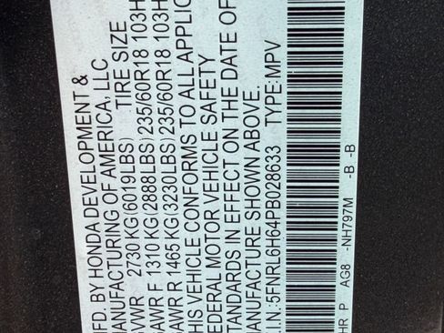 Used 2023 Honda Odyssey EX-L image 19