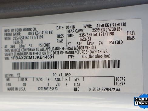 Used 2018 Ford Transit 350 XL image 46