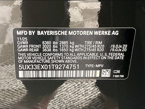 New 2026 BMW X6 xDrive40i image 11