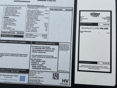 New 2026 GMC Sierra 1500 Denali w/ Technology Package AWD/4WD image 36