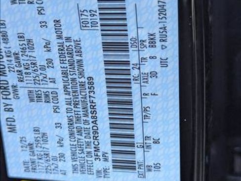 New 2025 Ford Bronco Sport Badlands w/ Badlands Tech Package image 16