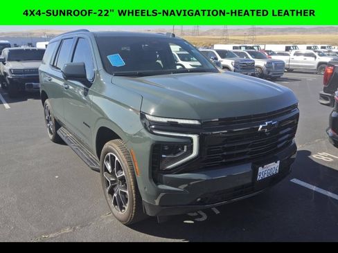 Used 2025 Chevrolet Tahoe RST w/ Sun And Tow Package AWD/4WD image 1