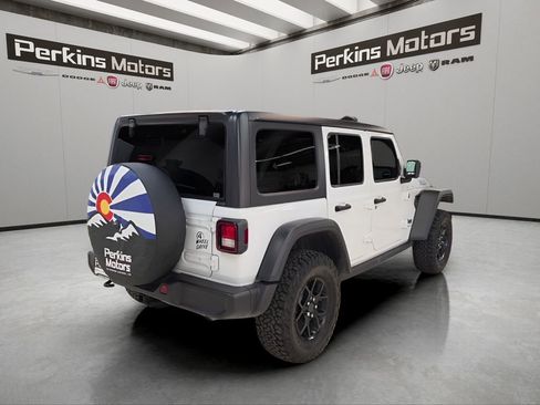 Certified 2025 Jeep Wrangler Unlimited Sport S 4xe image 5