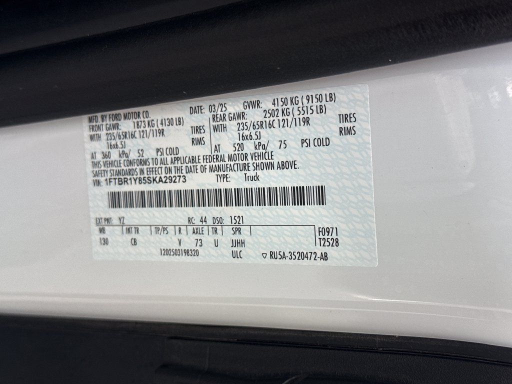 Used 2025 Ford Transit 250 Low Roof w/ Exterior Upgrade Package RWD image 32