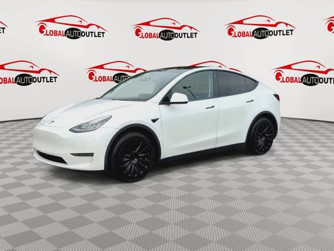 Used 2021 Tesla Model Y Long Range AWD/4WD image 4