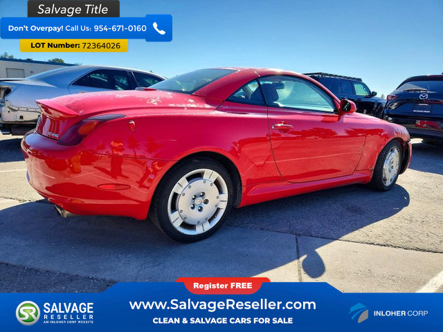 Used 2002 Lexus SC 430 Convertible RWD image 4