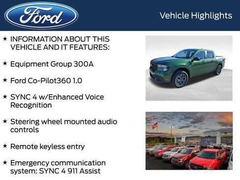 New 2025 Ford Maverick XLT FWD image 4