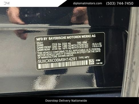 Used 2021 BMW X7 M50i AWD/4WD image 56